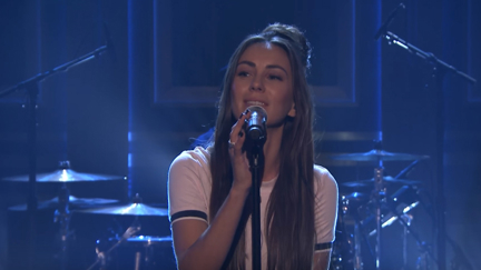 Watch Amy Shark play "Adore" live on 'The Tonight Show Starring Jimmy Fallon'