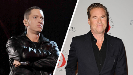 Eminem once accidentally flashed his penis to Val Kilmer