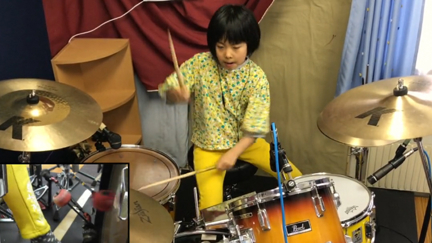 Watch this 8-year-old girl crush Led Zeppelin's "Good Times Bad Times"