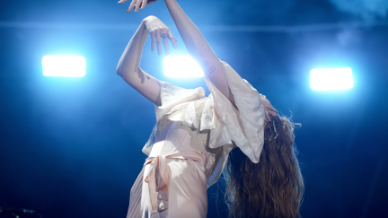 Watch Florence and the Machine on Colbert