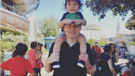 Billy Corgan returns to Disneyland to prove he is capable of happiness
