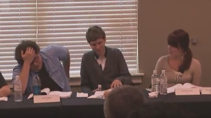 Watch hilarious footage of the 'Superbad' cast table reading sex scenes