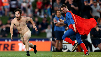 Hilarious streaker madness in Invercargill