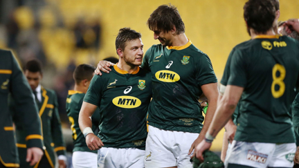 Watch Springboks victorious ending over the All Blacks with Titanic soundtrack