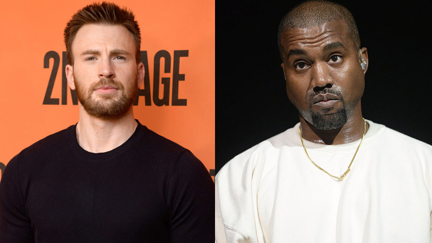 Chris Evans calls out Kanye West