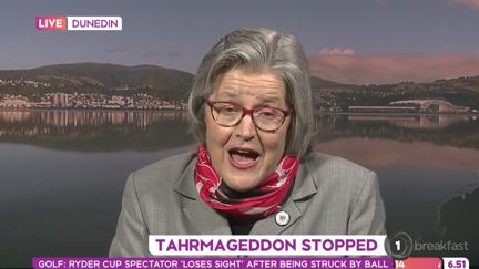 Watch the Conservation Minister drop a C-Bomb on live TV