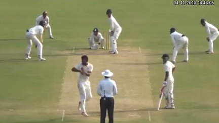 Indian spin bowler with new 360 degree delivery