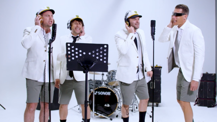 Watch the video for the re-release of "Do They Know It's Cricket Time"