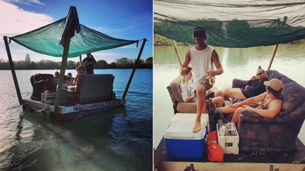 Canterbury lads build epic "bloke's dream" boat