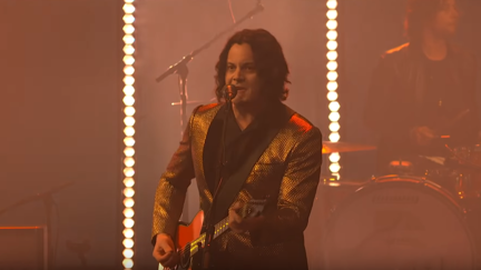 Watch The Raconteurs play two new songs live on 'The Late Show'