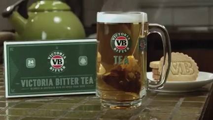 VB have released a beer-flavoured tea