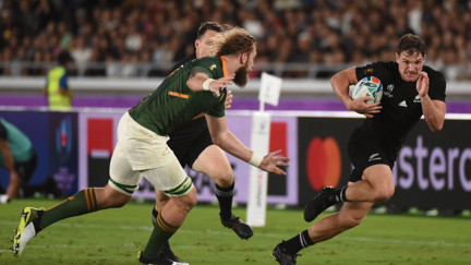 Watch this incredible 3D footage of George Bridge's try against South Africa
