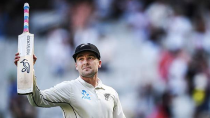 Touching gesture: Black Cap Tom Blundell's message in historic century