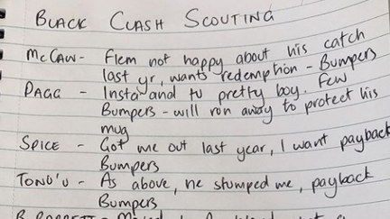 Luke Ronchi's hilarious Black Clash scouting report