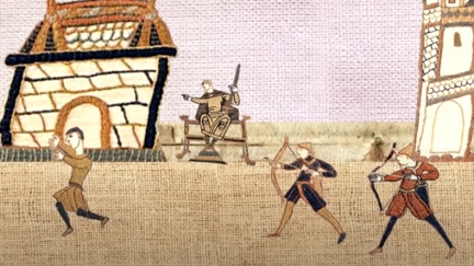 Please enjoy this Medieval version of "Sandstorm"