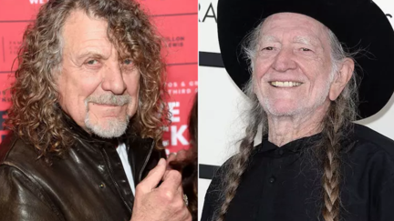 Robert Plant says Willie Nelson gave "away weed to everybody' on tour bus