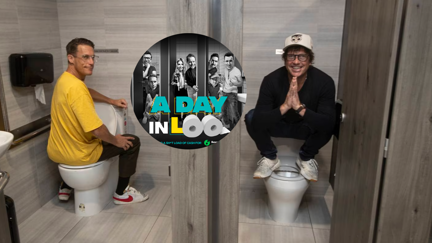 Jeremy Wells, Matt Heath And Hauraki Team Broadcast From Toilets For Bowel Cancer
