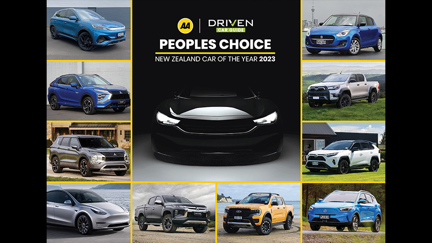 2023 AA DRIVEN Car Guide NZ Car of the Year: vote for Peoples Choice and win $5k of fuel or charge credit!