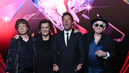 The Rolling Stones join Jimmy Fallon LIVE to tease new album 'Hackney Diamonds'