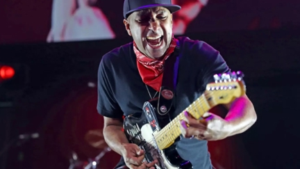 Tom Morello wants fans to "guess the song" after playing two notes