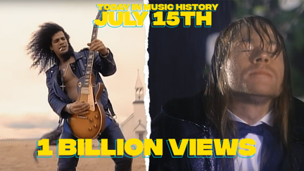 Today in Music History - Guns N’ Roses hit 1-billion views