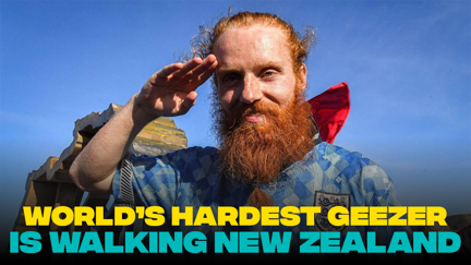 'Worlds Hardest Geezer' running the length of New Zealand