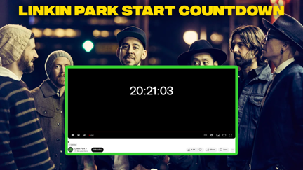 Minutes to..what? - Linkin Park start 100 hour countdown