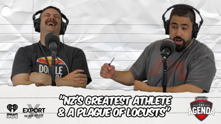 "NZ's Greatest Athlete & A Plague Of Locusts"