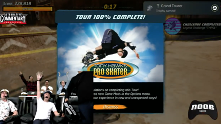 The final moments of 'No Sleep Til Completion - Tony Hawk's Pro-Skater'