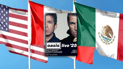 Oasis announce 5 North American shows for their 'World Tour'