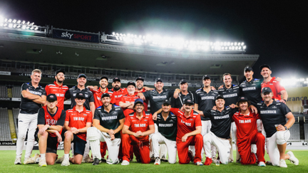 The ACC XI vs The Movember XI at Eden Park