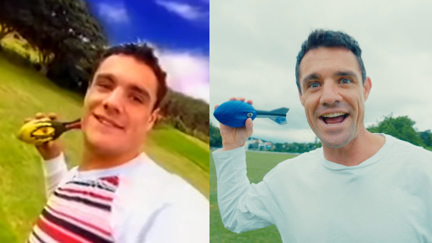 Dan Carter & Steve Devine remake the Vortex Mega Howler ad