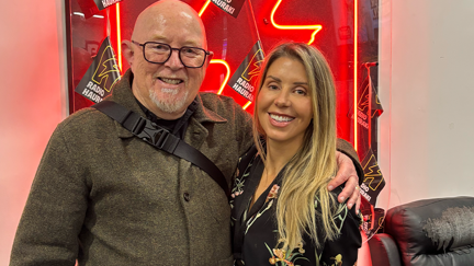 Angie catches up with Dave Dobbyn!