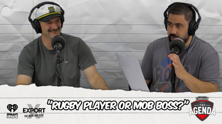 "Rugby Player Or Mob Boss?"