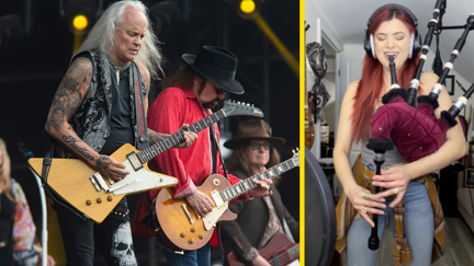 Lynyrd Skynyrd's 'Freebird' Played On The Bagpipes...