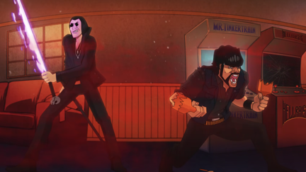 Watch Lemmy & Ozzy fight aliens in the new video for "Hellraiser"