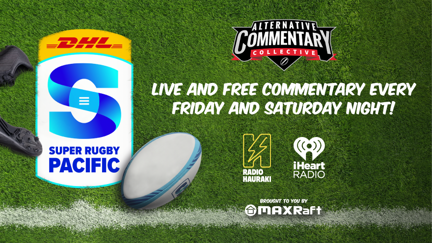 The ACC brings you LIVE & FREE commentary of Super Rugby Pacific 2025!