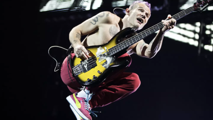 Flea shows off his best moves in wild dance medley