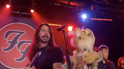 Watch Foo Fighters and Muppets form supergroup in "Fraggle Rock Rock" video